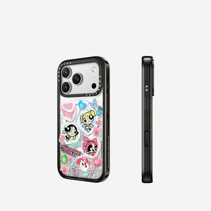 Nhãn dán hợp tác Powerpuff Girls x CASETiFY Powerpuff Girls cho Apple iPhone17ProMa
