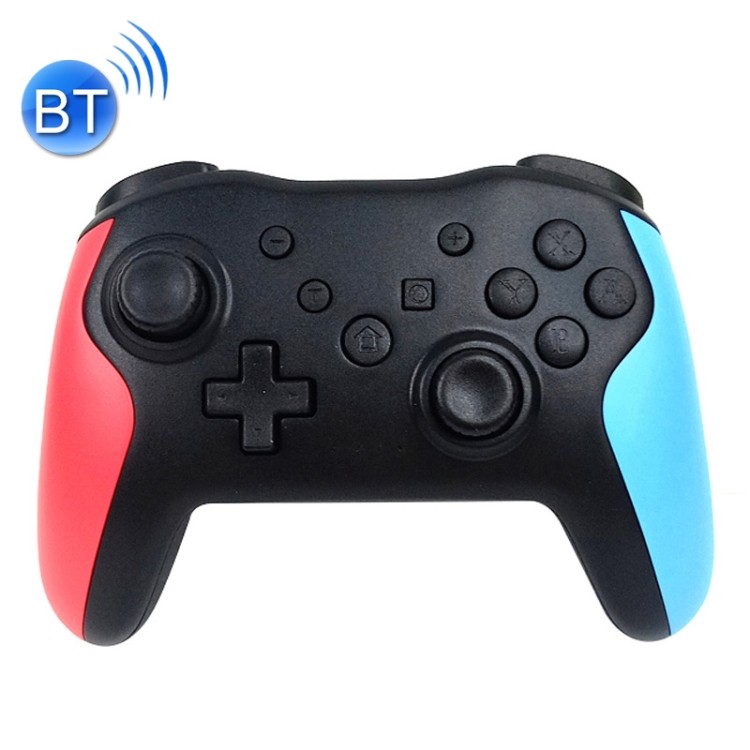 Tay cầm chơi game Bluetooth không dây 6 trục NS009 cho Switch Pro (Đen Xanh Tím)