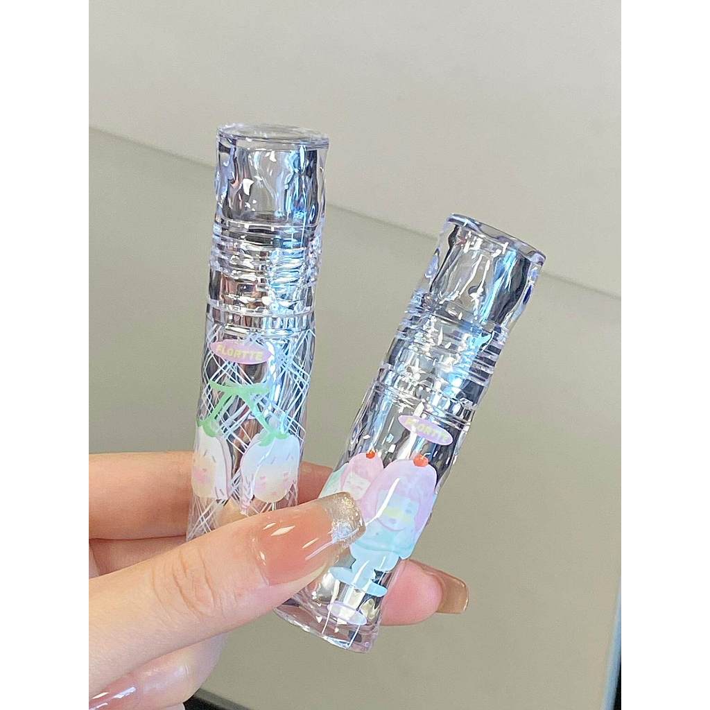 Flortte Flortte Flortte Lip Glaze Girls Ký túc xá Smile One New Color Flortte Lip Glaze Honey Lipsti