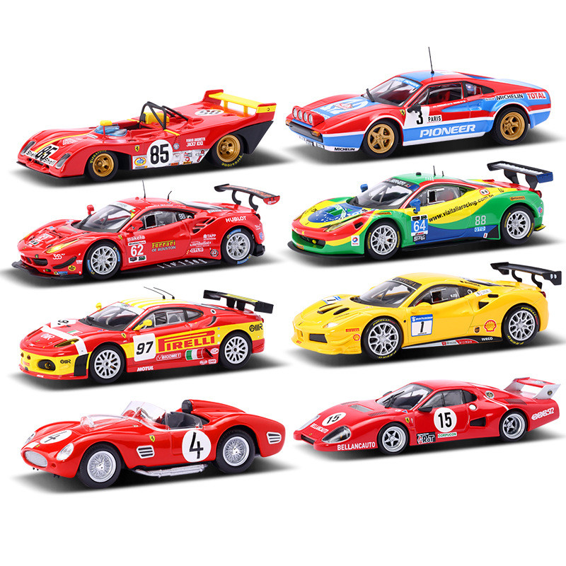 Bburago Bburago 1: 43 Rally Xe Hợp Kim Xe Ô Tô Mô Hình Bé Trai Xe Ô Tô Đồ Chơi Xe Ferrari