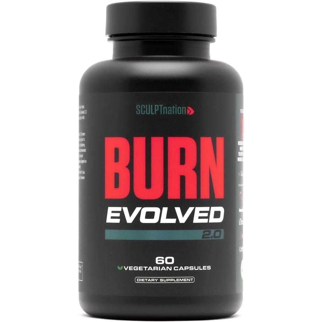 Sculpt Nation của V Shred Burn Chất Béo Giữ Nhiệt Cho Nam & Nữ - Tăng Cường Metaboli Đốt Mỡ Ban Ngày