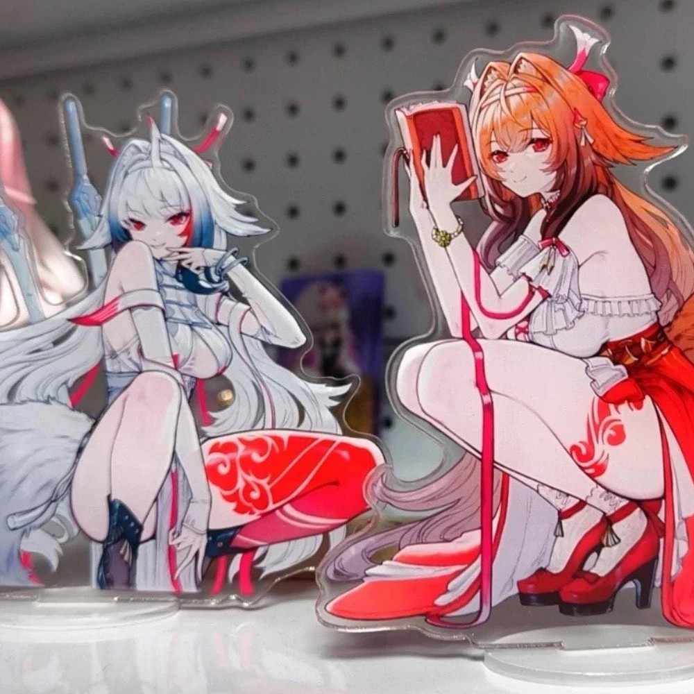 Mô hình Standee Zenless Zone Zero ZZZ  Hoshimi Miyabi trang trí bàn học quà tặng fan game anime