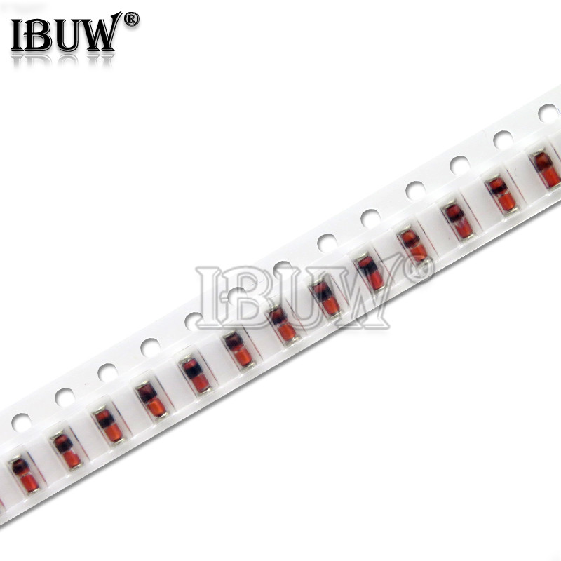 100 CÁI 1 / 2W 0.5w Zener diode ZMM 3V3 3V9 4V7 5V1 7V5 8V2 10V 12V 15V 16V 18V 20V 24V LL34 Gói điố