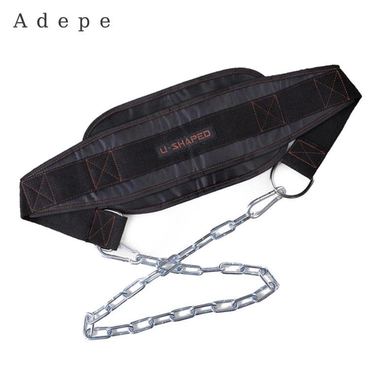 Adpe Dip Belt Chain Powerlifting Eo Hỗ trợ Quấn Thiết bị cằm nặng