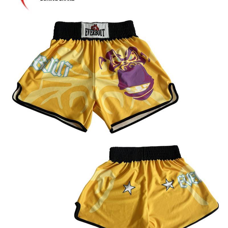 MMA Training Muay Thai Shorts Men's and Women's Sanda Fight Children's Fitness Fighting Boxing Short