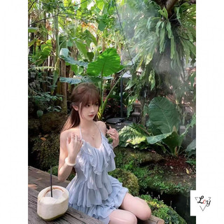 Đầm camisole không tay cổ chữ V, phong cách Pháp, ngọt ngào, quyến rũ, gợi cảm, tôn dáng, thiết kế ôm eo, làm nổi bật đường cong cơ thể, ôm sát cơ thể, đầm camisole mùa hè mới.