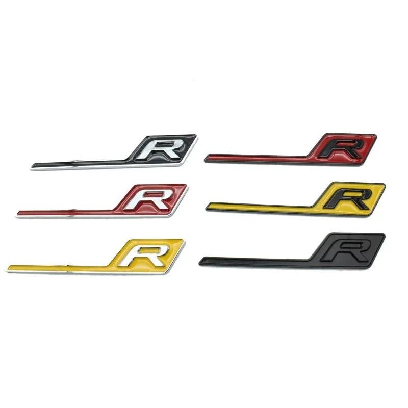 3D ABS Xe Phía Sau Thân Decal Biểu Tượng R Logo Tạo Kiểu Huy Hiệu Miếng Dán Cho Xe Mercedes Benz AMG