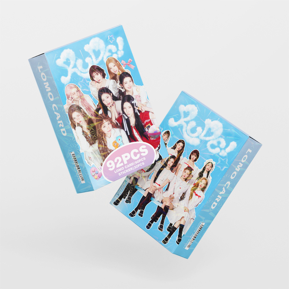 92 Chiếc Hearts2Hearts H2H RUDE Lomo Cards FOCUS Album The Chase Dán Pretty Please Butterflie Photoc