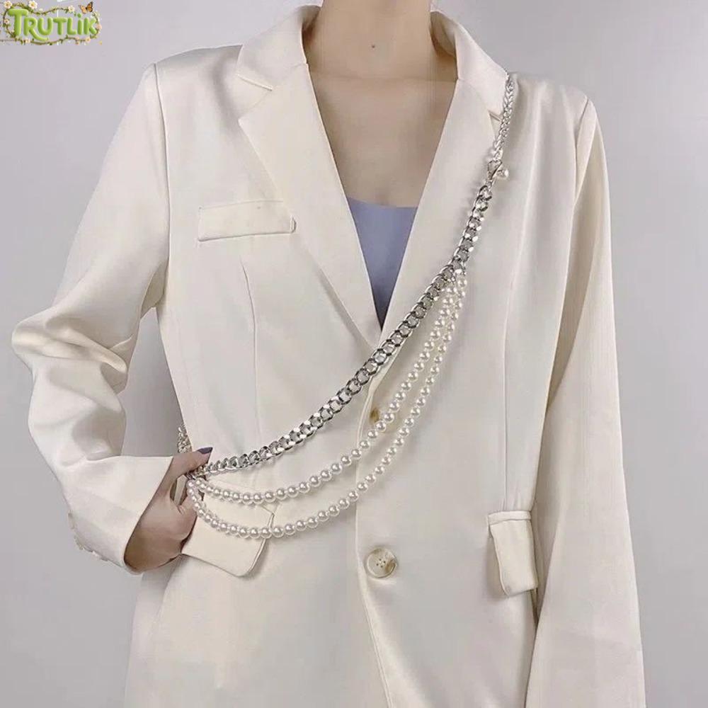 Dây thắt lưng TRUTLIK, Thắt lưng nhiều lớp phụ kiện thắt lưng, Dây thắt lưng Boho thanh lịch thời tr