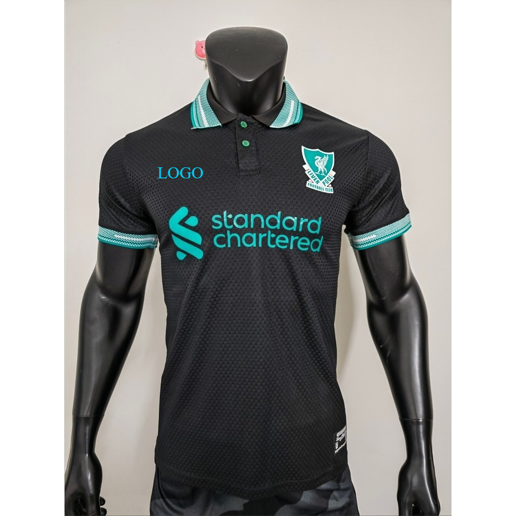 Giảm giá 2026-27 Liverpool Casual Player Edition Jersey (đen) - Tùy chỉnh theo tên và số của bạn