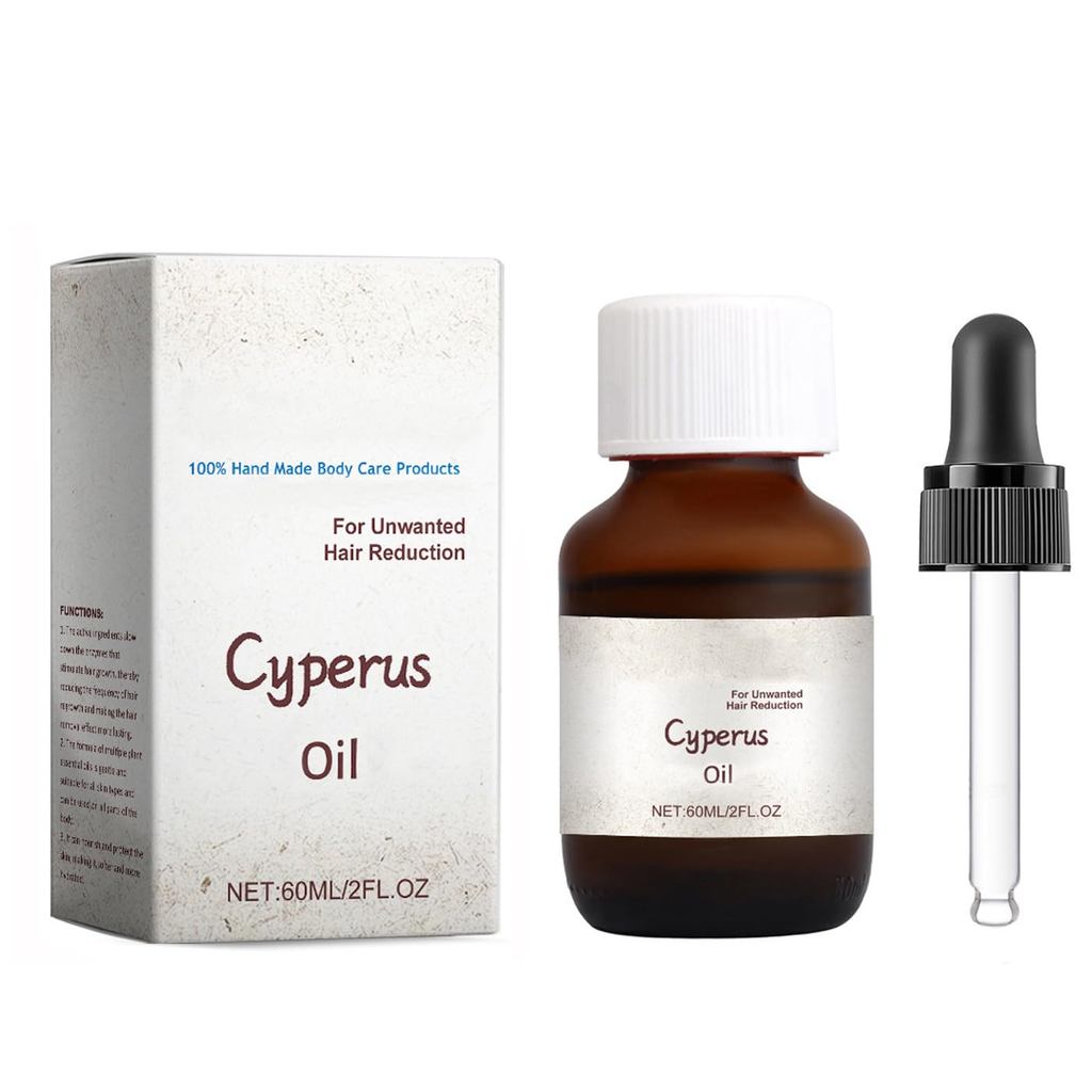 Dầu Cyprus - 60ml Cyperos Rotundus dùng để tẩy lông, dưỡng ẩm & làm dịu dầu Cyprus để giảm sự phát t