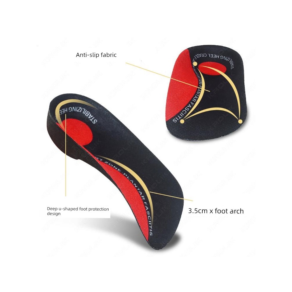 miếng lót giày lót giày Arch Correction Half Pad Foot Valgus Flat Foot xo Type Leg Arch Hỗ trợ Đế cứ