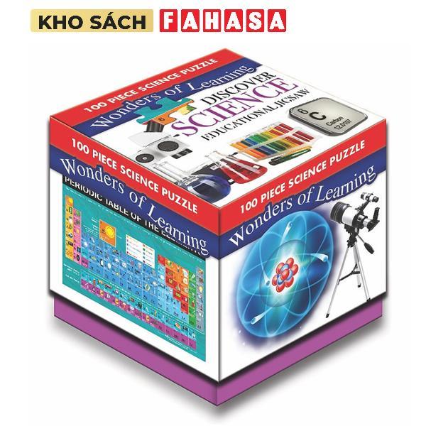 Sách ngoại văn: Wonders Of Learning - 100 Piece Cube Jigsaw Puzzle - Science - Periodic Table Of The