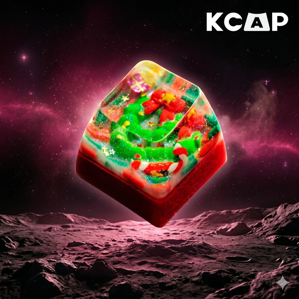 Keycap Artisan Tuần Lộc Giáng Sinh | KCAP - World of keycaps