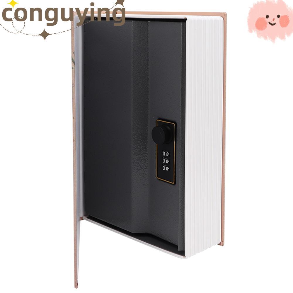 Hộp an toàn cuốn sách CONGUYING, Khóa kết hợp Sách lệch hướng kín đáo An toàn, Lưu trữ tiền Kích thư