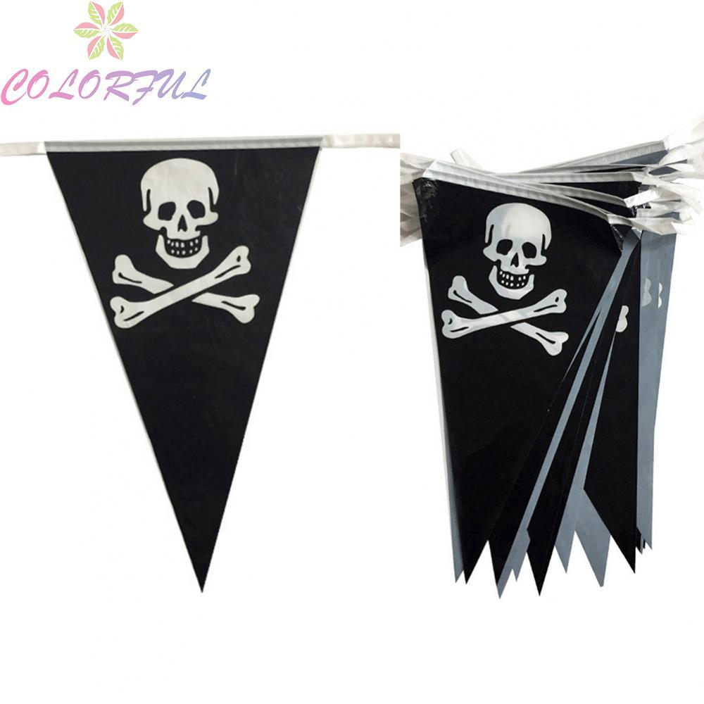 Halloween Pirate Banners Attention-Grabbing Decor For Halloween Parties