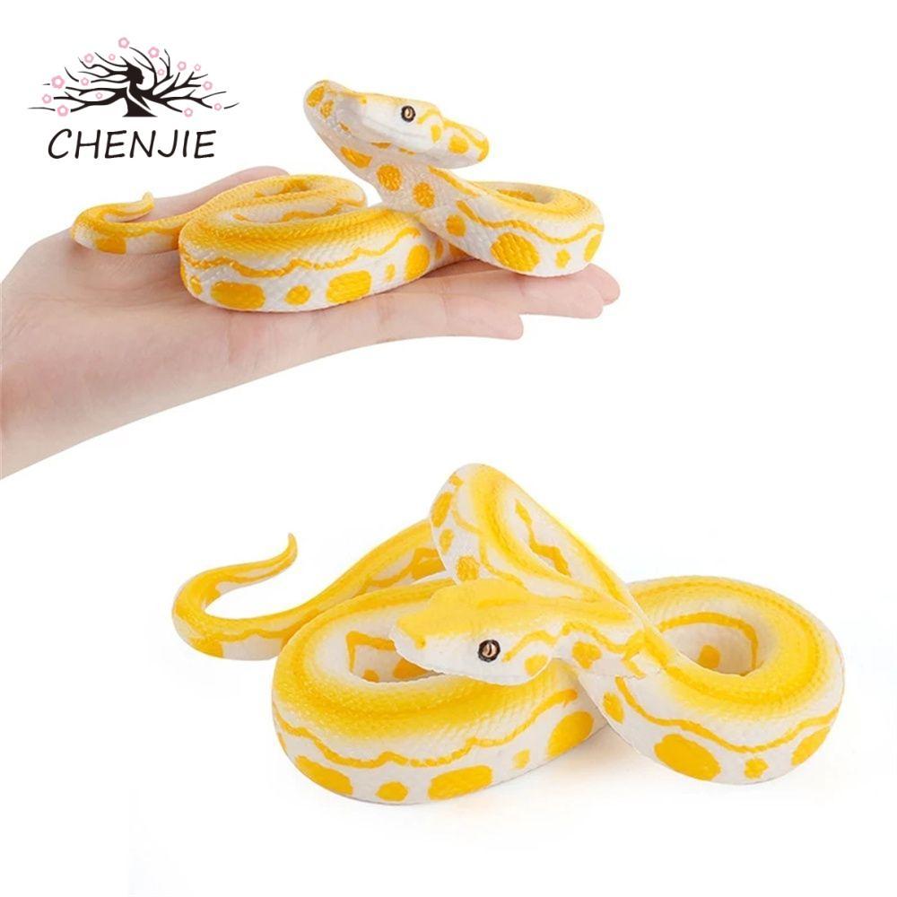 CHENJIE Mô Phỏng Python Prank Đồ Chơi Trẻ Em Đồ Chơi Hoang Dã Mô Hình Python Bộ Sưu Tập Quà Tặng Kíc