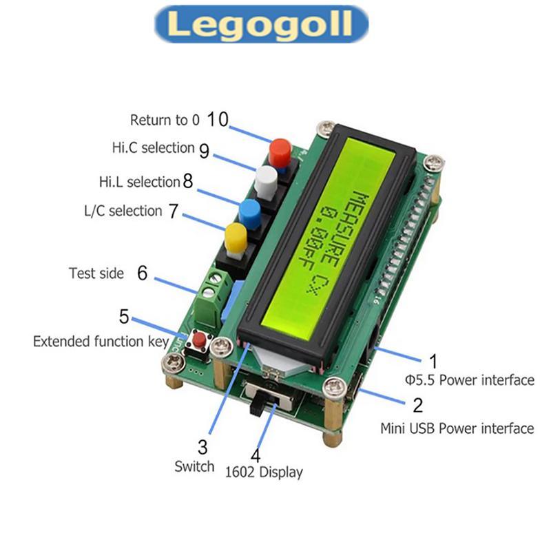 Legogoll Digital LC100-A LCD Độ chính xác cao Điện dung đo L / C Mới