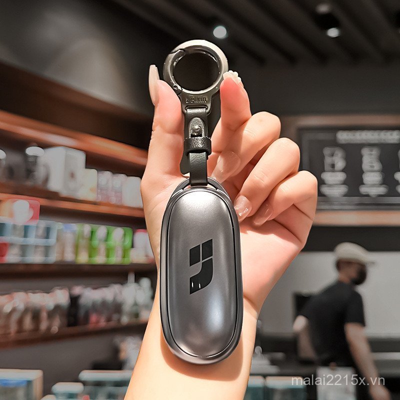 Lý Tưởng Chìa Khóa l7pro Xe l8 Móc Khóa l9max Vỏ Một Cao Cấp L6 Nam Nữ Phong Cách Mới TPU Bao Gồm Tấ