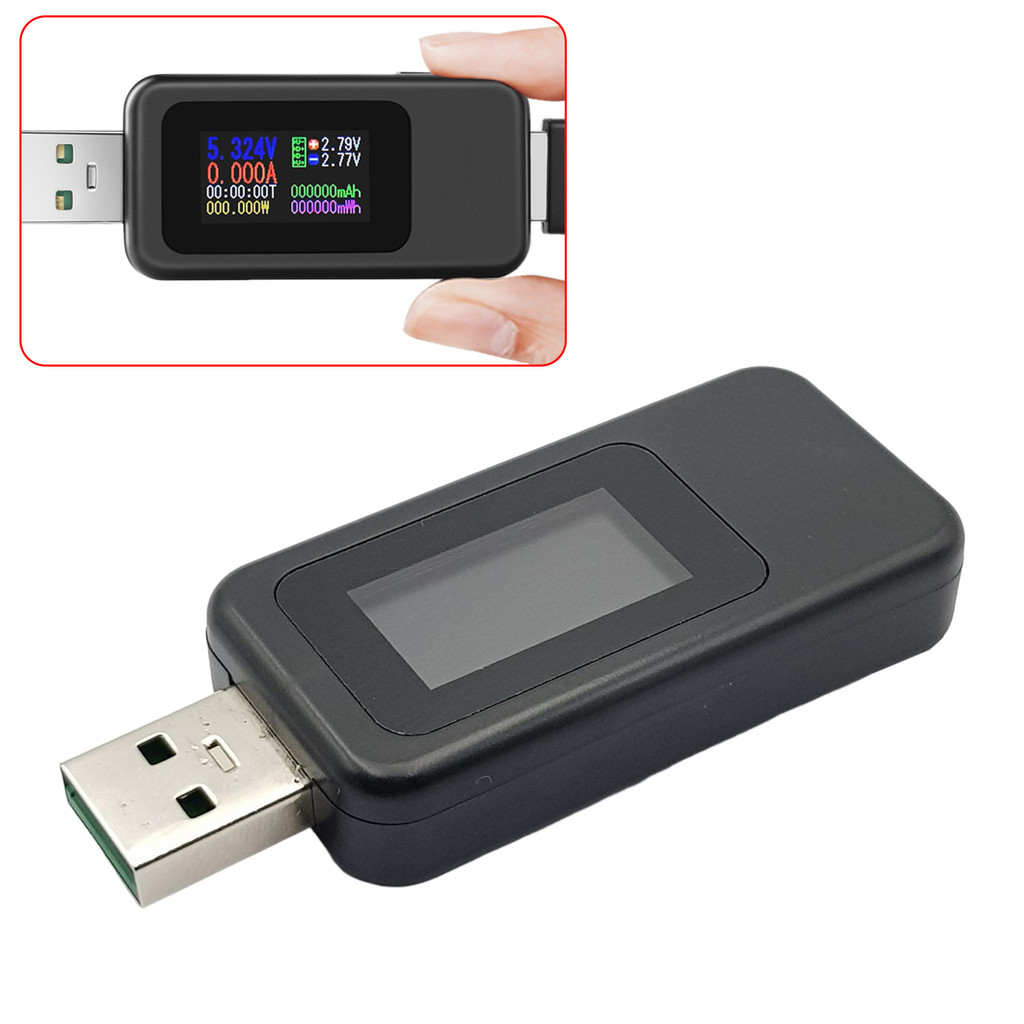 USB test dòng sạc, check sạc, đo dòng điện, check dung lượng pin KWS