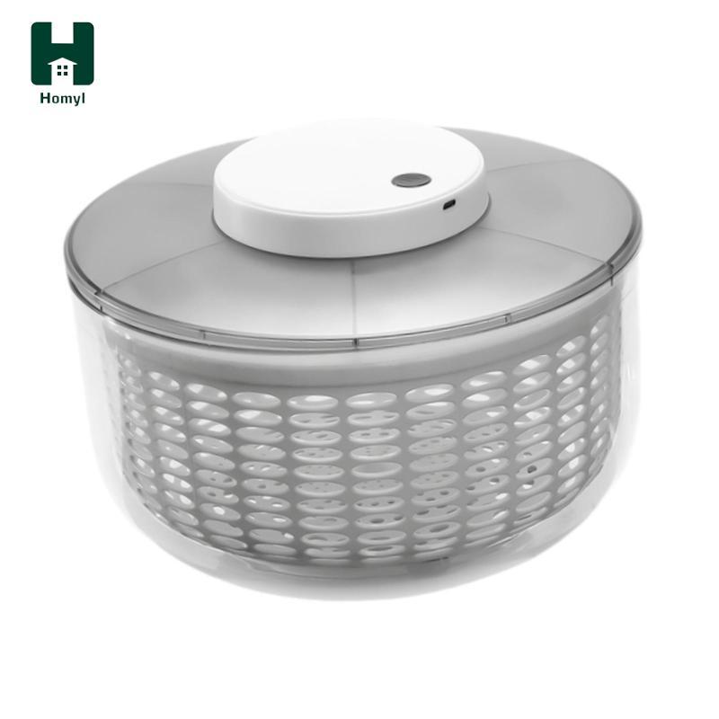 Homyl Electric Salad Spinner 6 L Máy rửa salad chay nhanh không dây