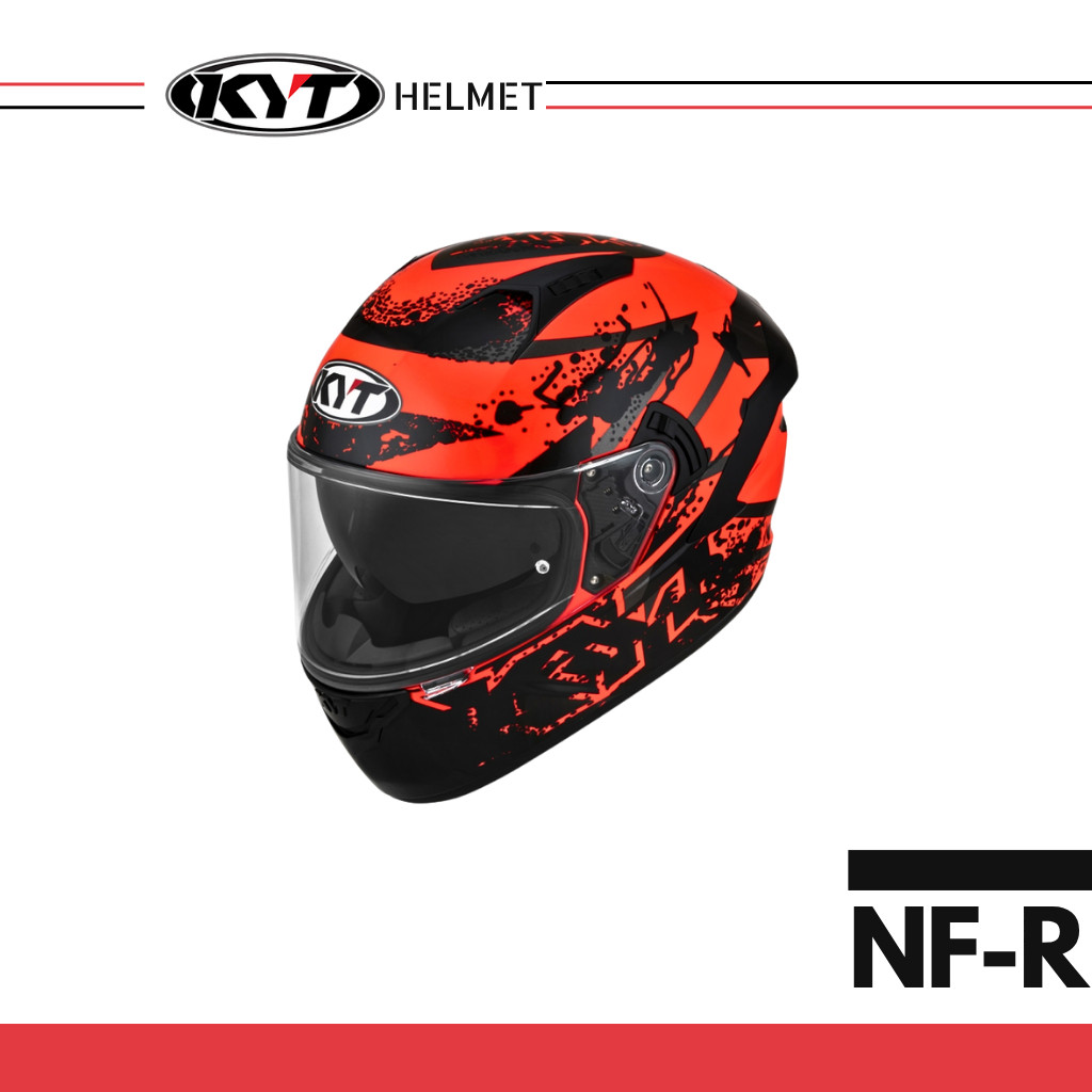 KYT - Mũ Bảo Hiểm Fullface - NFR NEUTRON RED ////