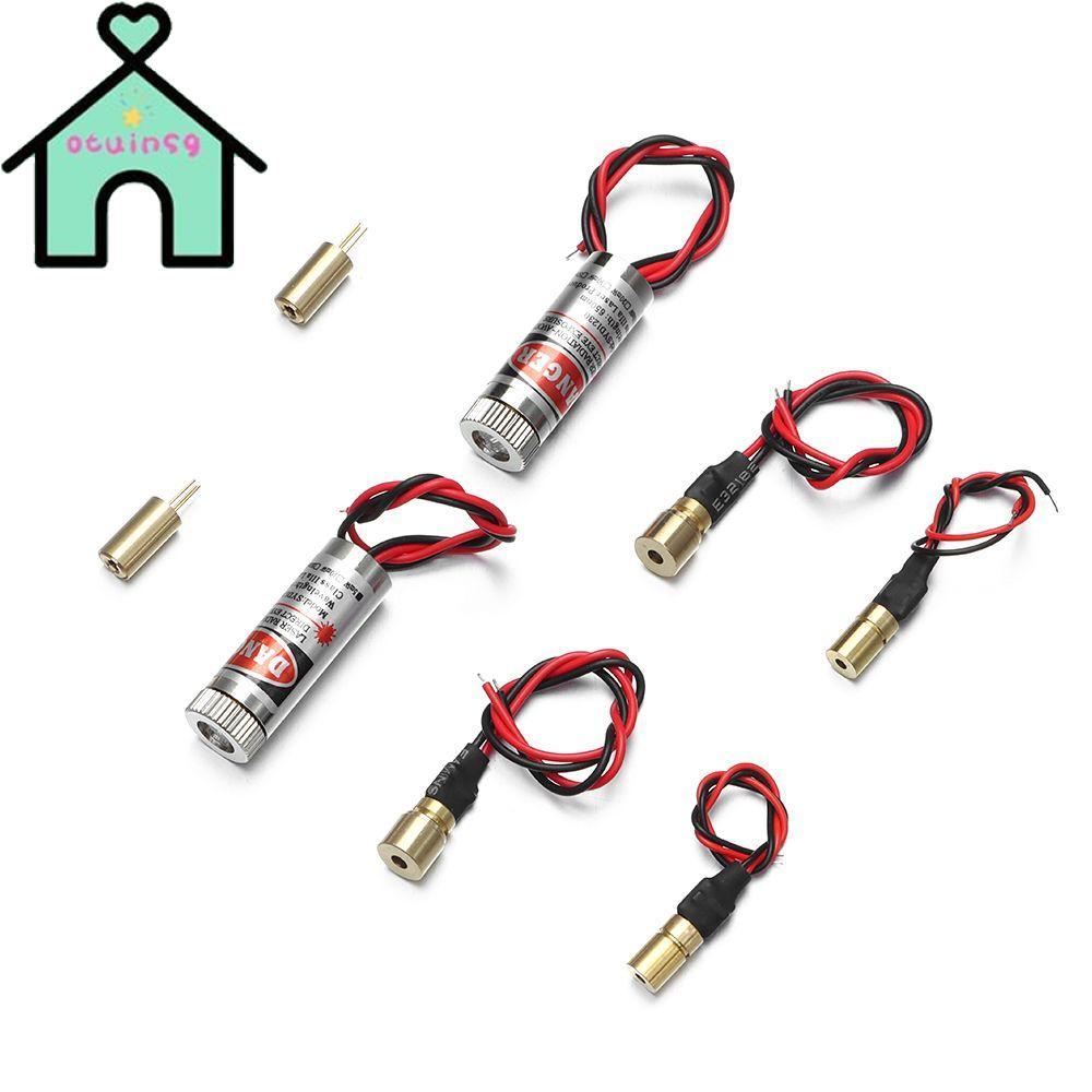 OTOINSG Cross Laser 650nm 5mW Laser có thể điều chỉnh Đầu mô-đun công nghiệp Laser