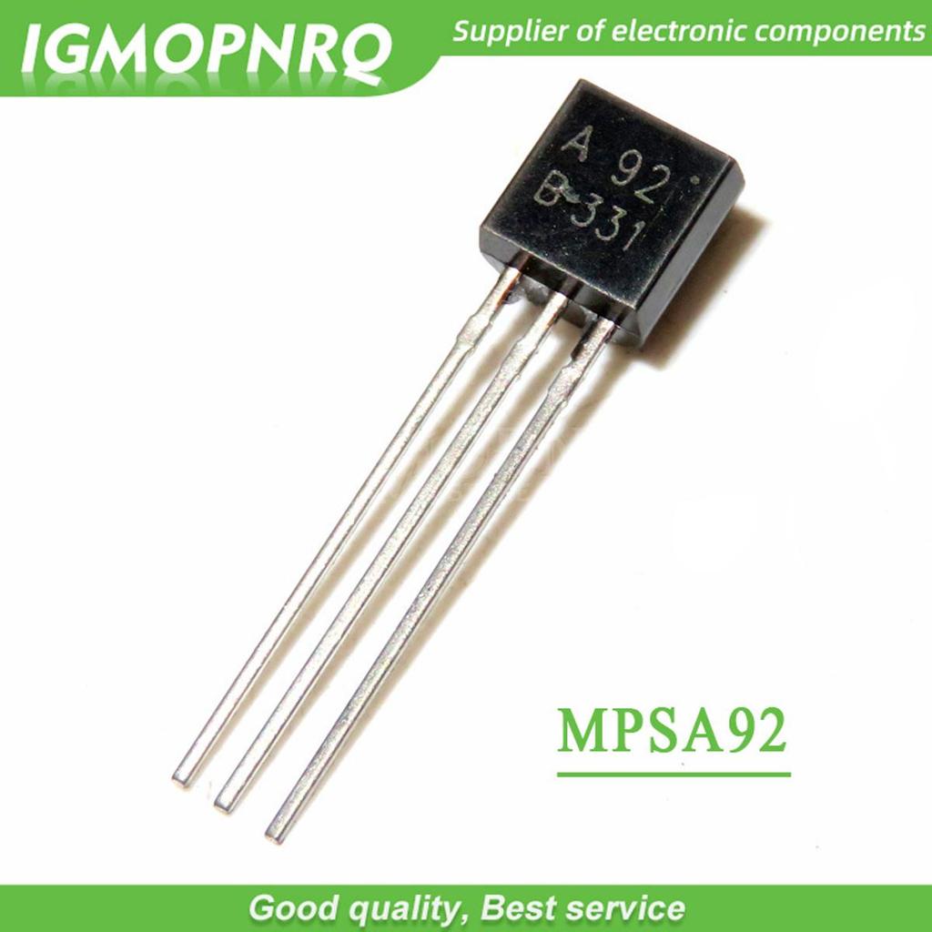 100 CÁI MPSA92 TO-92 A92 TO92 bóng bán dẫn triode mới