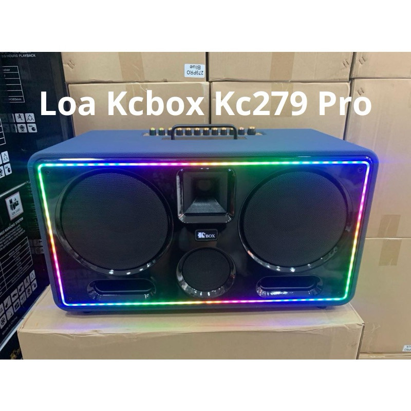 Loa Karaoke Xách Tay Cao Cấp KCBox KC279PRO New 2024, Hàng Chính Hãng Bảo Hành 12 Tháng Toàn Quốc