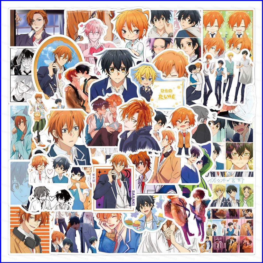 SQ3 55 Cái / bộ Sasaki và Miyano Anime graffiti dán chai nước chống thấm nước Yoshikazu Miyano Shume