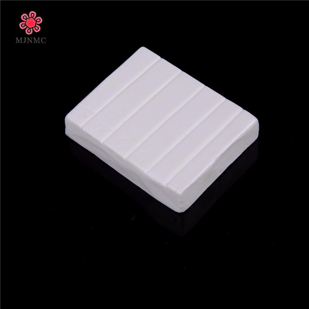 MJnmc Lò nướng-bake Clay Fimo Polymer Clay Figuline 250g / paet Màu trắng Soft Cay Modeling mới