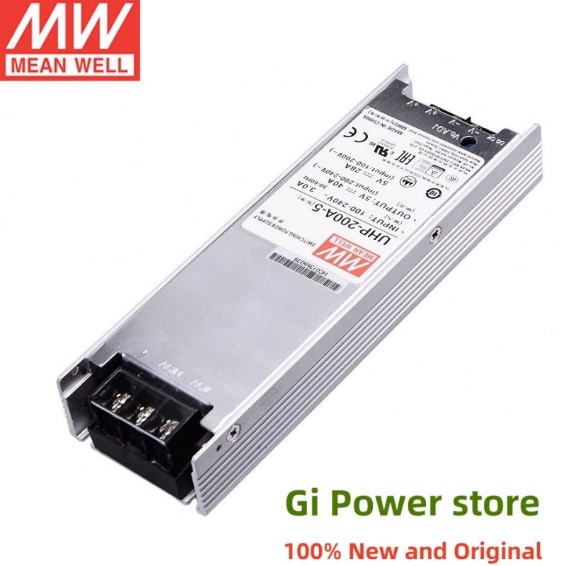 Màn hình LED UHP-200A 200W MEAN WELL UHP-200A-4.2 UHP-200A-4.5 UHP-200A-5 Đầu ra đơn có chức năng PF