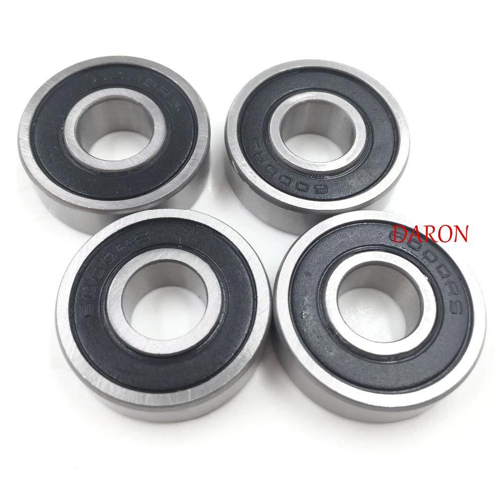 Vòng bi xe đạp DARON Vòng bi thu nhỏ 10X26X8mm Cao su đôi chất lượng cao 6000RS Niêm phong cao su 60