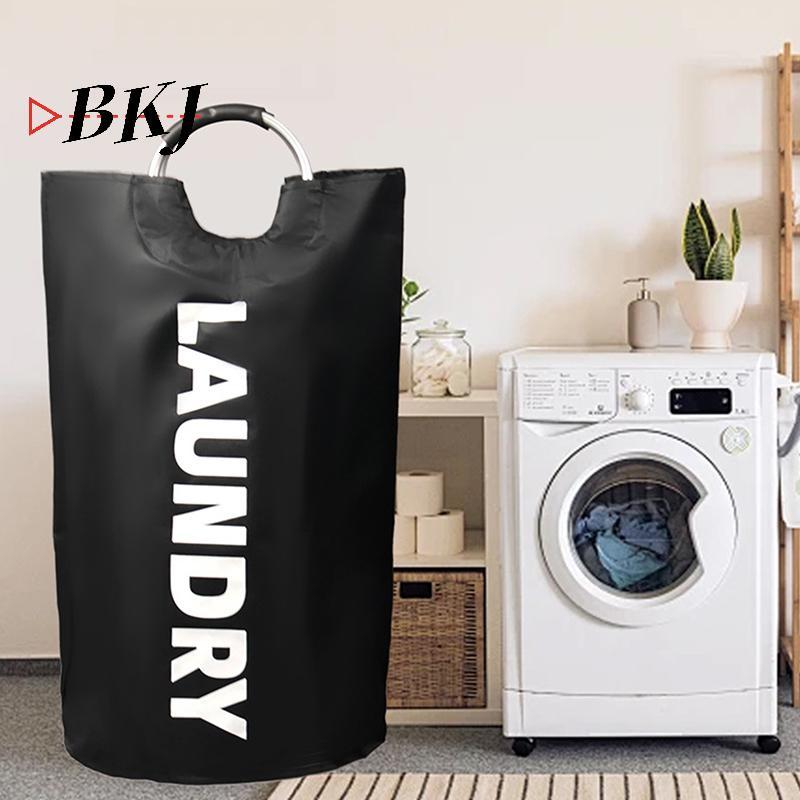 [KJ] Giỏ đựng đồ giặt siêu mịn 90L Túi giặt chống thấm nước bằng vải Oxford có giỏ đựng đồ [Mới]