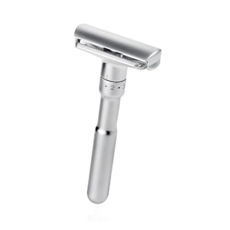 3pcs Manual Razor Holder Double Edge Razor for Men Adjustable Shaving Machine Blades for Safe Thorou
