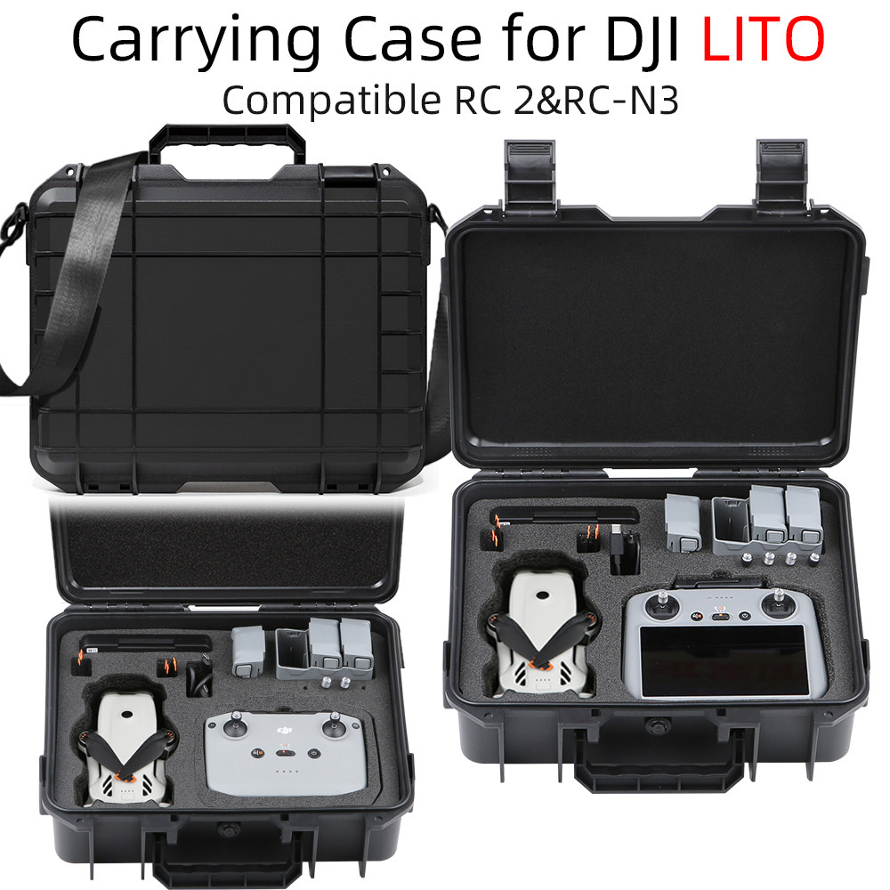 Dành Cho DJI LITO 1 / X1 Drone Chống Thấm Nước Và Chống Cháy Nổ Hộp Đựng, Hộp Phụ Kiện Drone, ABS / 