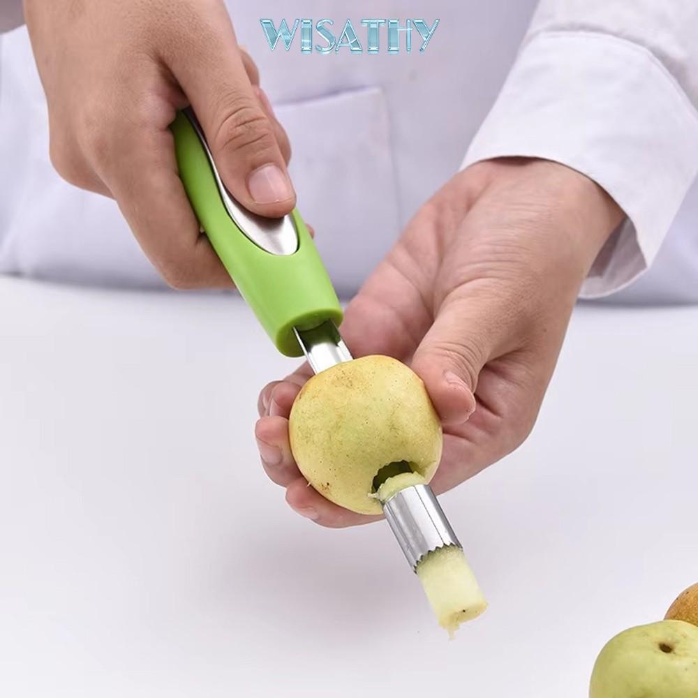 WISHY Core Remover, Remover Core Remover Fruit Pitter, Quà tặng Thép không gỉ Fruit Corer Tiện ích n