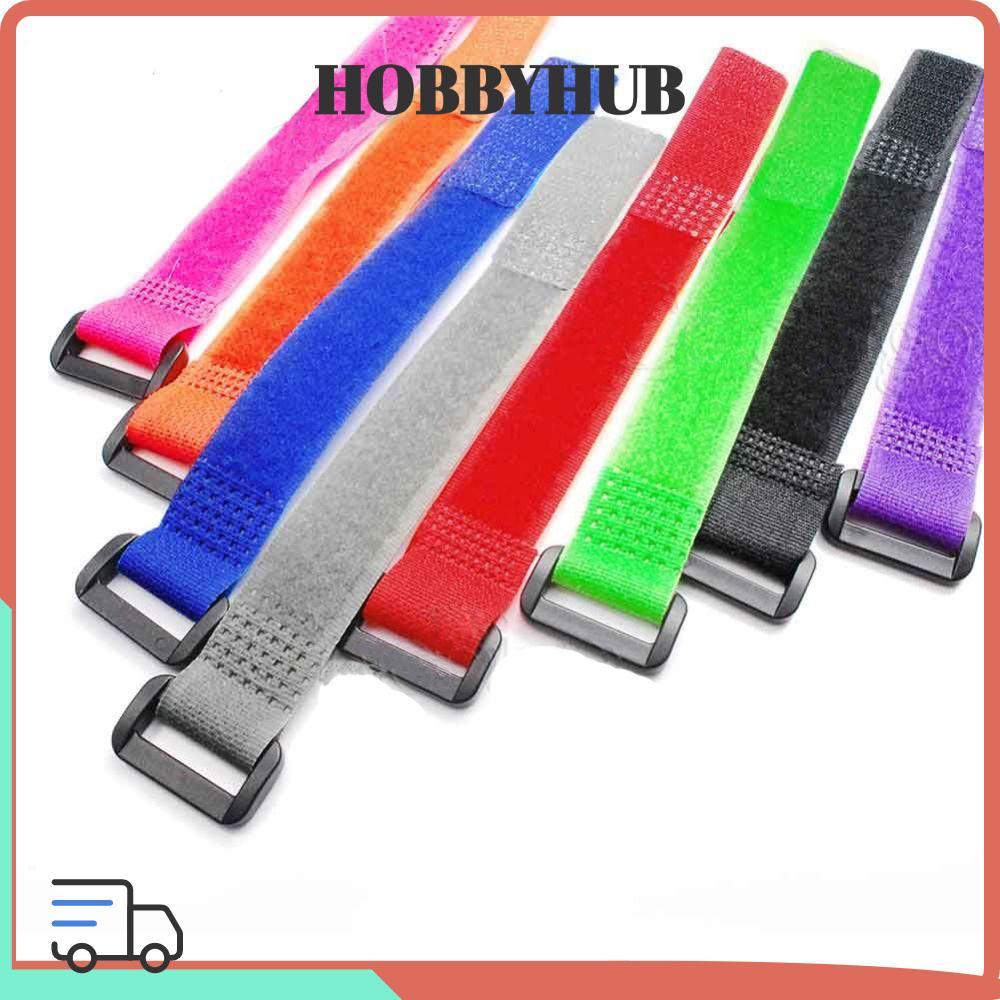 HOBBYHUB 5 / 10 CÁI Móc Vòng Nylon Eachine & Pin Lipo Dây buộc nhiều màu