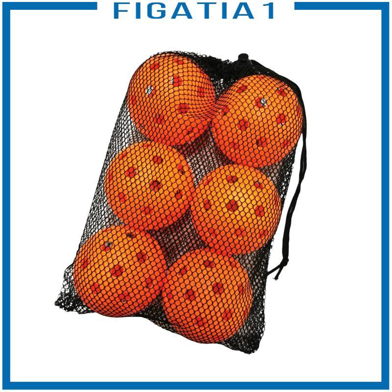 6x Quả Bóng Pickleball Bóng Rỗng Chuyên Nghiệp Linh Hoạt Nhẹ 40 Lỗ Quả Bóng Thi Đấu Cho Trong Nhà Ng