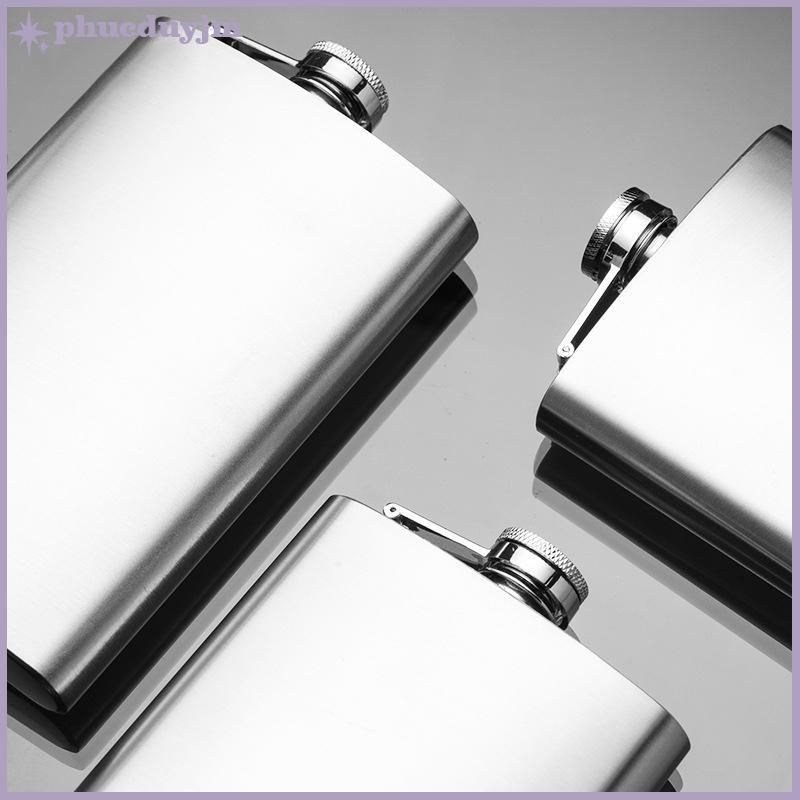 Phu 1 4 5 6 7 8oz xách tay mini thép không gỉ rượu Hip Flask cho Chai du lịch Whisky chai Mug Flask 