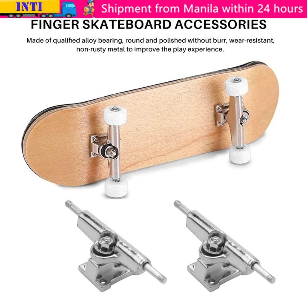 INTI 2 Cái Giá đỡ sàn chịu lực, Bộ sưu tập sở thích đồ chơi Mô hình Fingerboard Truck, Bu lông xe tả
