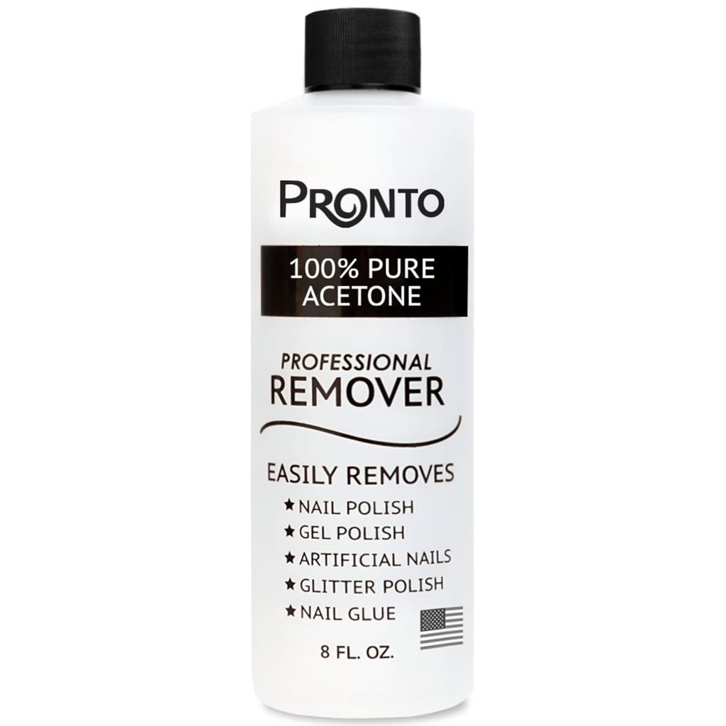 Gel tẩy sơn móng tay Pronto 100% Acetone Gel - Tẩy sơn gel cho móng tay | Tẩy sơn móng tay Acetone c