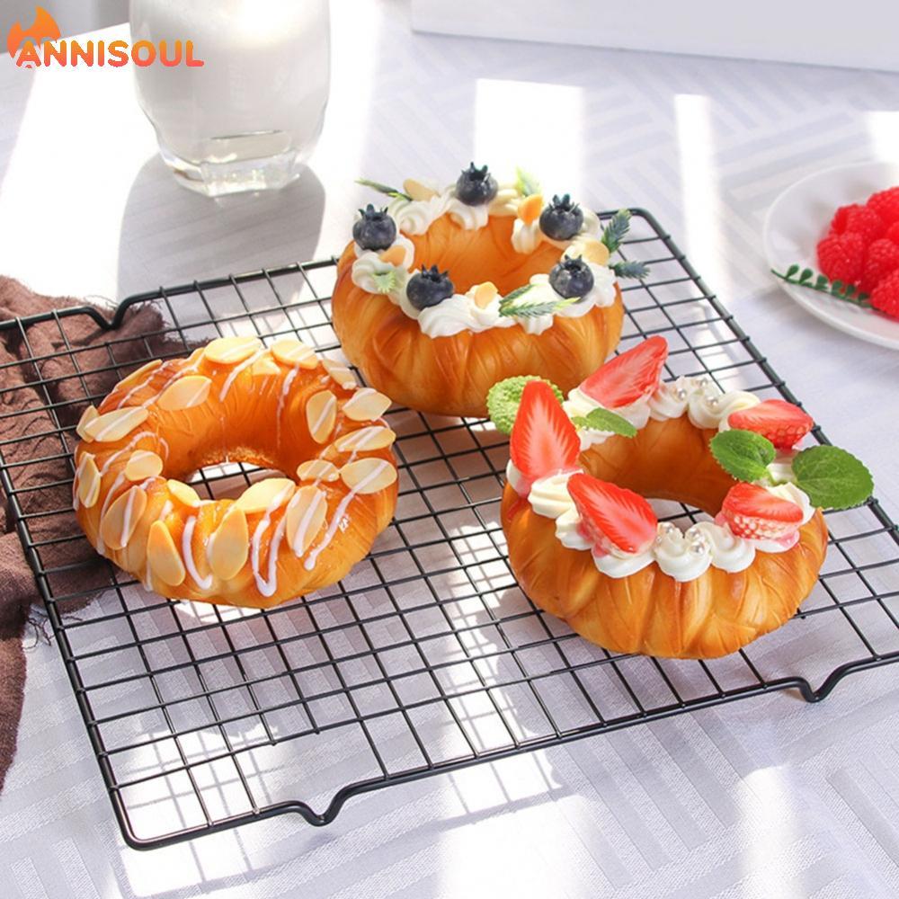 [NISO]Simulation fruit cake donut food model for bakery shop decoration realistic look