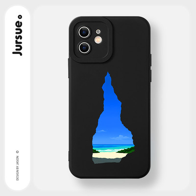 JURSUE Ốp lưng dễ thương đẹp độc lạ Nghệ thuật trừu tượng ngộ nghĩnh nam chống sốc chống bẩn mềm cho iPhone 17 Air 16 15 14 13 12 11 PRO MAX SE 2020 X XR XS ip 8 7 Plus MZ506477