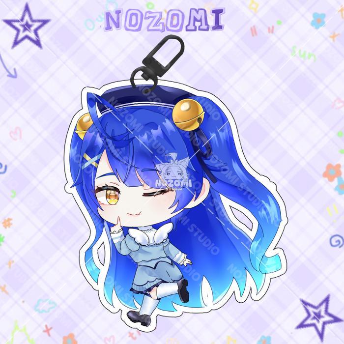 Ganci / Gantungan Kunci / Keychain Akrilik VTUBER NIJISANJI AMAMIYA KOKORO