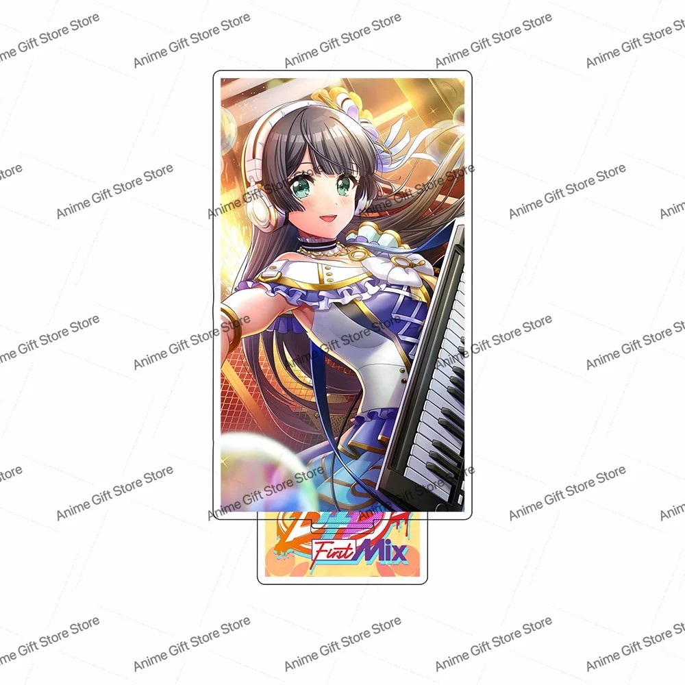 Standee Anime D4DJ Dig Delight Direct Drive DJ Mô Hình Mica Trang Trí Bàn Học Nhân Vật Maho Akashi C
