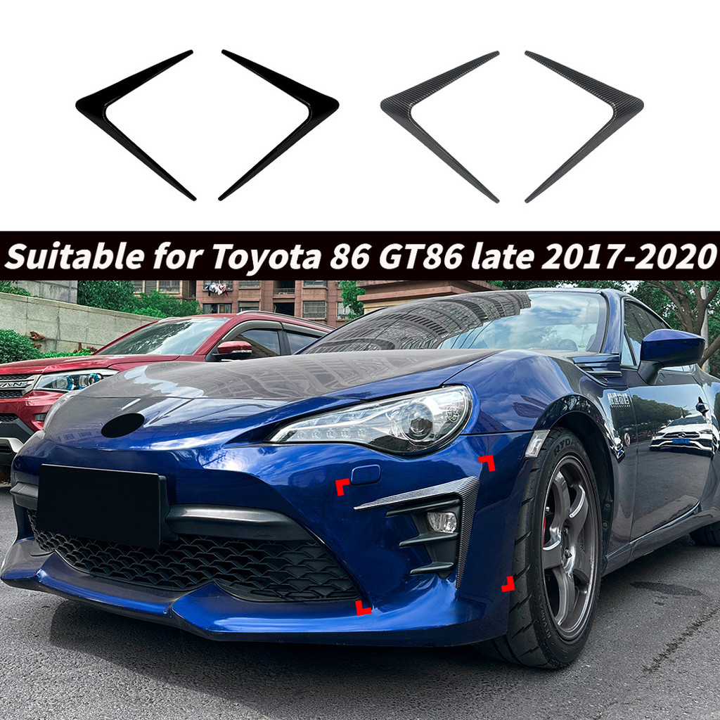 1 Cặp / Dành Cho Xe Toyota 86 GT86 Cuối 2017-2020 Cản Trước Cánh Gió Trước Lỗ Thông Hơi Xe Miếng Dán