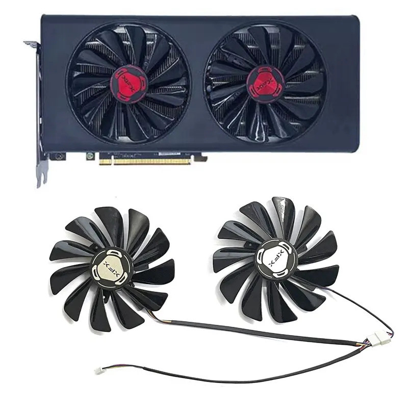 MỚI 95MM 4PIN CF1010U12S FDC10U12S9-C RX5600 GPU FAN cho XFX RX5600 5600XT 5700 5700XT card đồ họa q