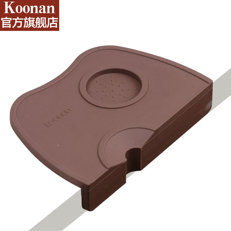 Koonan Press Powder Pad Espresso Máy ép bột Pad Press Powder Press Hammer Press Silicone Corner Pad 