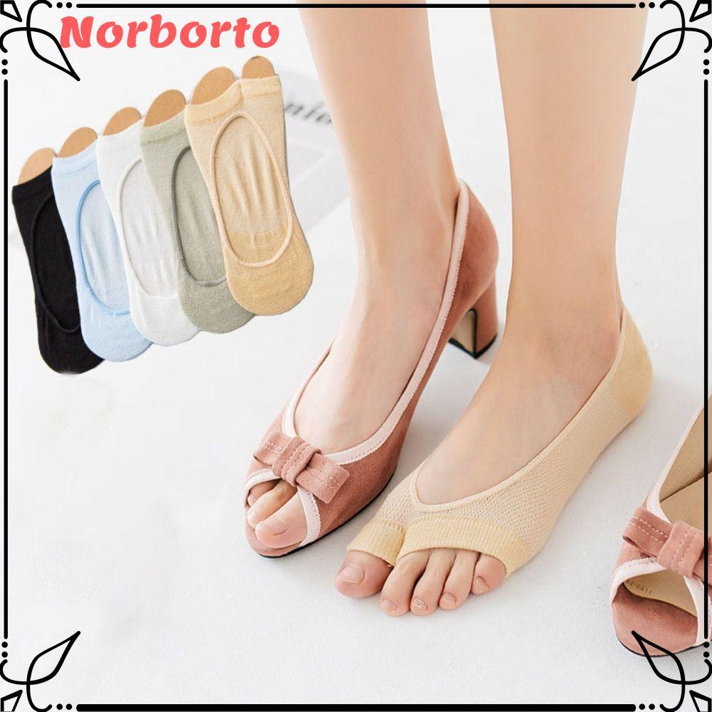 Tất NORBORTO Mouth Fish Thoáng Khí Bằng Cotton, Hai Ngón Mỏng Phù Hợp Size EUR 35-40